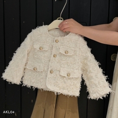 TH Áo khoác dạ TWEED be(9-140)