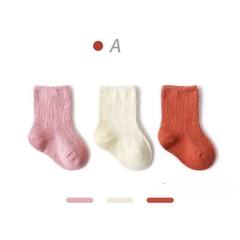 MIM Set 3 đôi tất trơn(Xs-M)