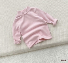 OBB- Áo nỉ cổ 3 phân đính mác(66-110)
