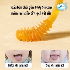 GB BABY - BỘ RƠ LƯỠI CỐC SILICONE