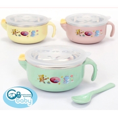 GB BABY - BÁT INOX CÓ NẮP THÌA 7739