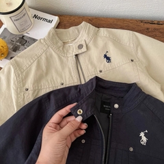 TH - Áo khoác KAKI thêu ngựa(90-140)