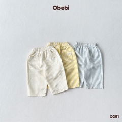 OBEBI - Quần dài kẻ sọc suông OBEBI (66-120)