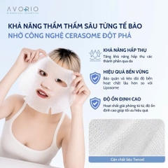 AVORIO - MẶT NẠ CNA CERASOME TRẮNG DA DƯỠNG ẨM, LÀM DỊU DA