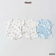 OBEBI - Bộ cộc hoạt tiết biển cả OBEBI (66-120)