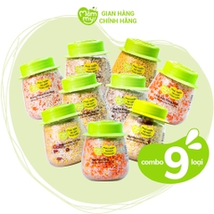 MAMMY - 6M+SET 9 HŨ MIX HẠT HỮU CƠ