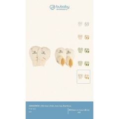 BUBABY - Bộ bao tay bao chân Bambus