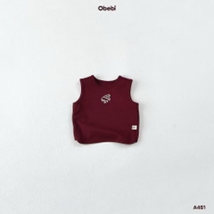 OBEBI - Áo ba lỗ cotton in hình (66-110)