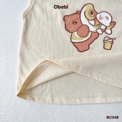 OBEBI - Bộ ba lỗ họa tiết câu cá đáng yêu OBEBI (73-120)