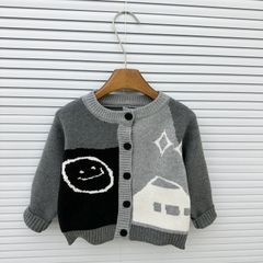 TL - Áo Cardigan len mặt cười(80-130)