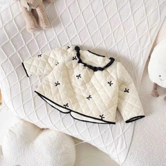 SL Áo khoác hoạ tiết nơ(80-130)