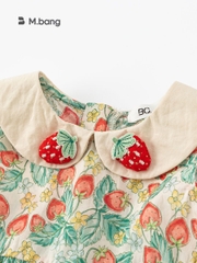 LB - Váy Babycity xanh quả dâu(80-140)