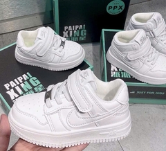 KB - Giày Sneaker cổ thấp NKTE trắng(23-27)