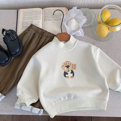 TL - Áo nỉ lót lông in hình(80-130)
