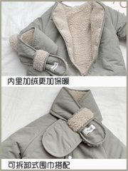 TMT Body phao chần bông kèm khăn(66-90)