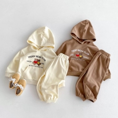 LB - Bộ nỉ Hoodie TEDDY BEAR(80-130)