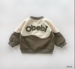 OBB Áo bomber nỉ kem chảy(73-100)