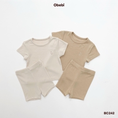 OBEBI - Bộ cộc in thỏ ( 66-110)