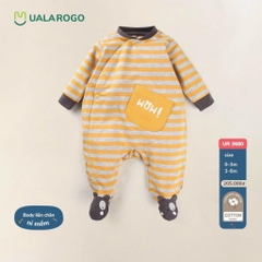 UALA ROGO Body liền chân nỉ(0-6M)
