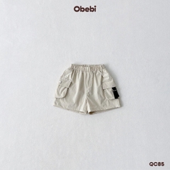 OBEBI - Quần gió lửng túi ốp OBEBI (73-120)