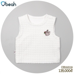 Obeah Jacket Gile Trần Bông Cúc Sườn (59-90)