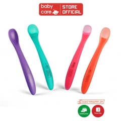 BABYCARE - SET 4 THÌA ĂN DẶM SILICONE