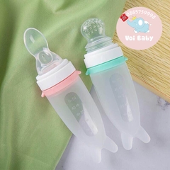 V-COOOL - BÌNH THÌA BÓP THỨC ĂN DẶM CÁ HEO