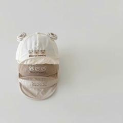 BW - Mũ chìa tai gấu nicetomeetu (6M-2Y)