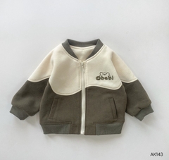 OBB Áo bomber nỉ kem chảy(73-100)
