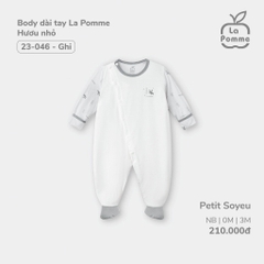LA POMME Body dài tay hươu nhỏ(NB-3M)
