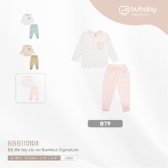 BUBABY - Bộ dài tay CV Bambus Signature (S1-4Y)