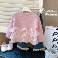 TH Áo len phối bèo(90-130)