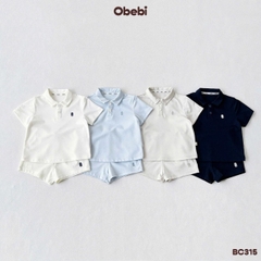 OBEBI - Bộ polo mùa hè vải mát OBEBI (73-120)