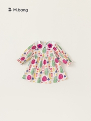 LB - Váy babydoll cổ bèo hoa(80-140)