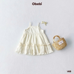 OBEBI - Váy hai dây babydoll OBEBI (73-120)