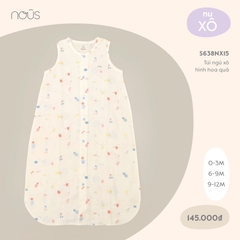 NOUS - TÚI NGỦ XÔ HÌNH HOA QUẢ