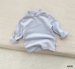 OBB- Áo nỉ cổ 3 phân đính mác(66-110)