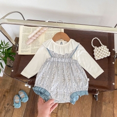 JS - Set body yếm hoa xanh(66-80)