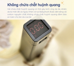 BS - Khăn ủ 1 lớp cotton viền in hình 100x100cm