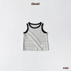 OBEBI - Áo ba lỗ kẻ ngang OBEBI (73-120)