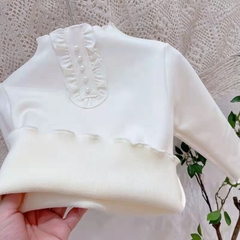 SA Áo nỉ trắng lót lông(100-130)