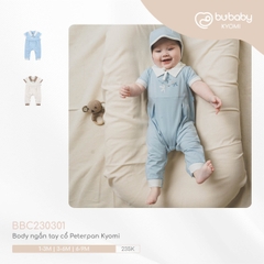 BUBABY - Body ngắn tay cổ Peterpan(1-9M)