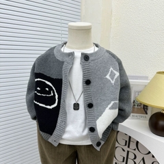 TL - Áo Cardigan len mặt cười(80-130)