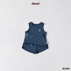 OBEBI - Bộ ba lỗ thêu cây dừa ngộ nghĩnh OBEBI (73-120)