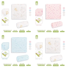 MIPBI - KHĂN QUẤN VÀ TẮM 100% SỢI TRE 3 LỚP