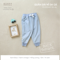HRNEE Quần dài nỉ da cá(S6M-4Y)