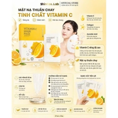 SHINCOS.LAB - MẶT NẠ CAO CẤP THUẦN CHAY TINH CHẤT VITAMIN C