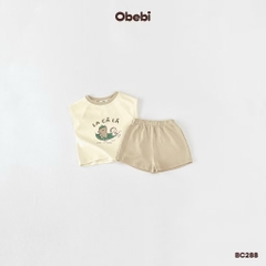 OBEBI - Bộ cộc tay ragla in hình (66-110)