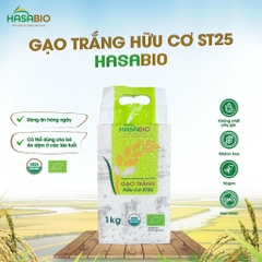 HASA BIO FOODS - GẠO TRẮNG HỮU CƠ ST25