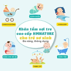 HM NATURE - KHĂN TẮM SỢI TRE CAO CẤP